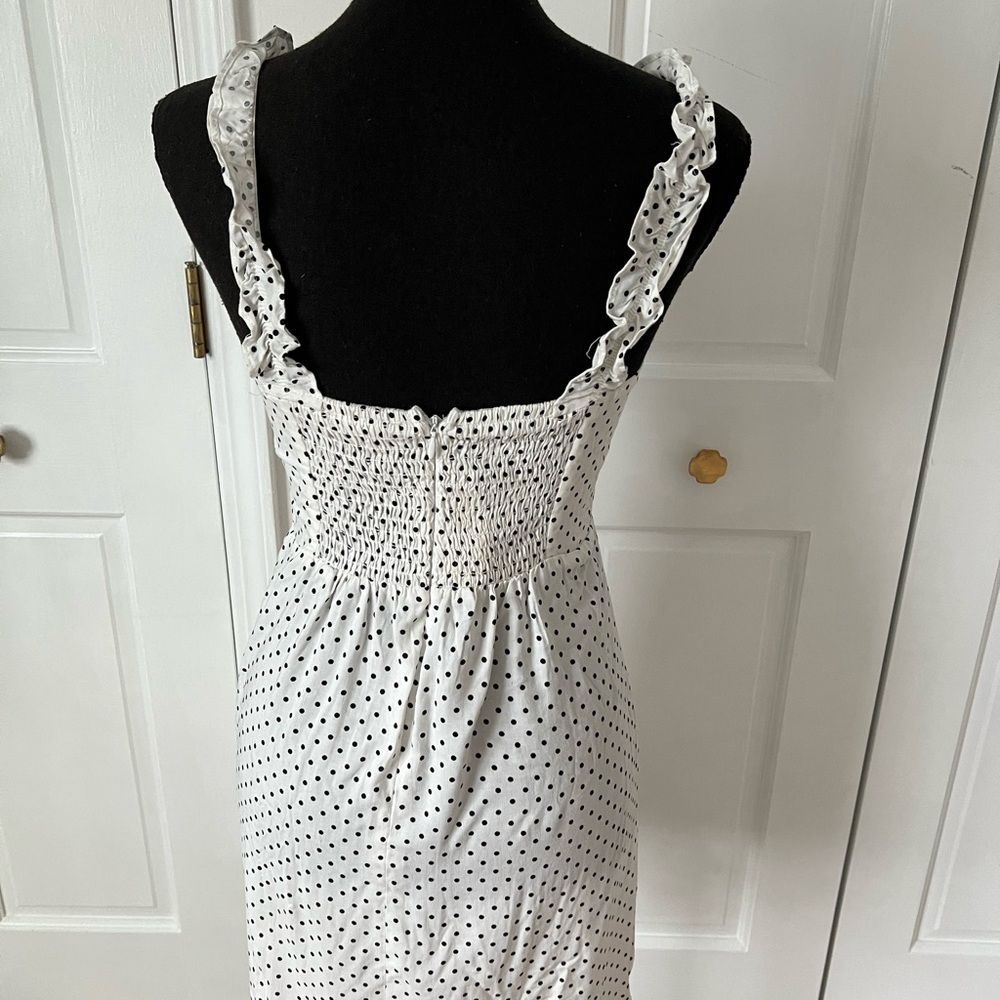 Polka Dot Ruffle Dress - Picture 4 of 6